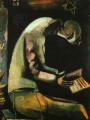 Judío en oración contemporáneo Marc Chagall